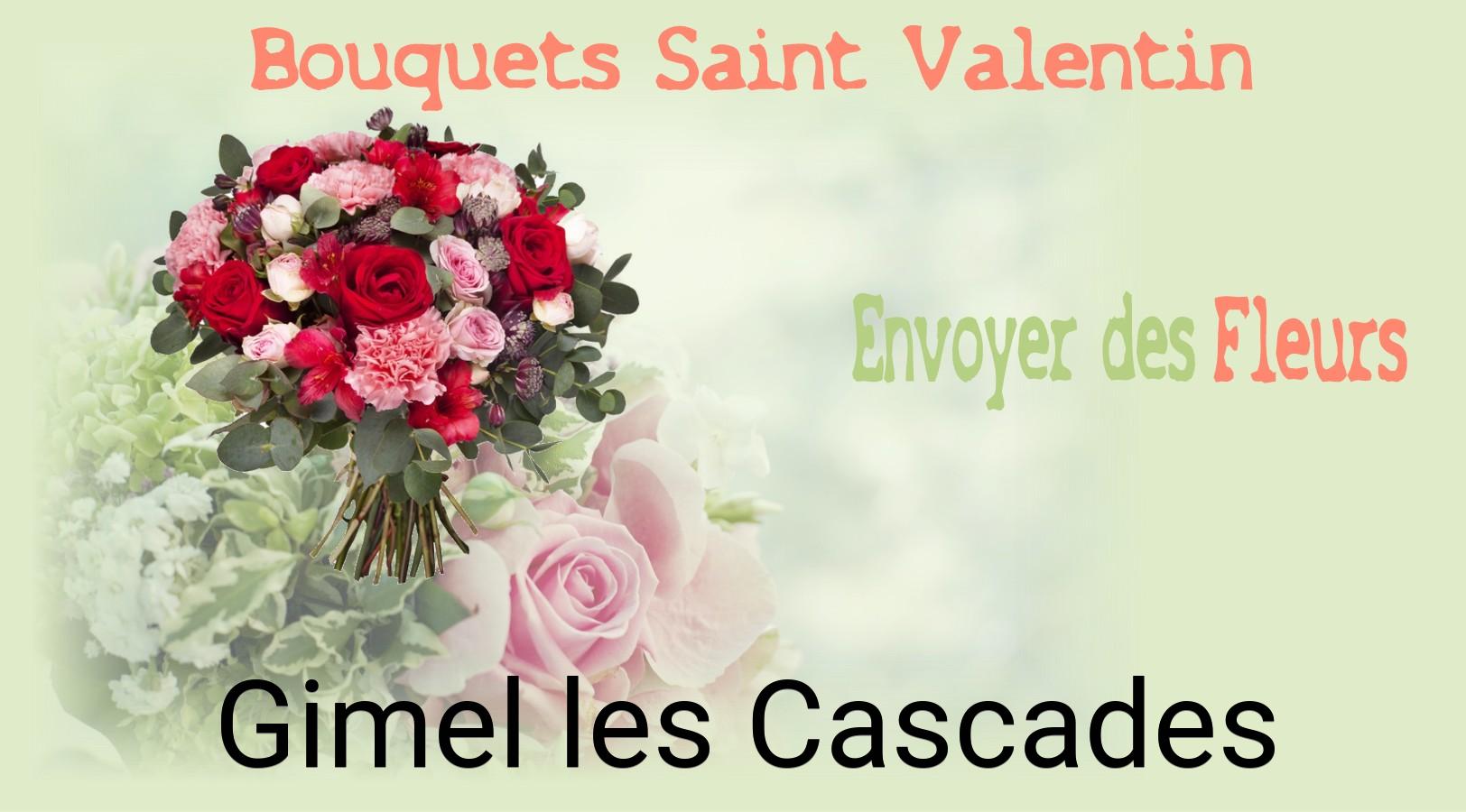 Roses de Saint-Valentin livrées à Gimel-les-Cascades